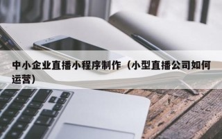 巴彦淖尔中小企业直播小程序制作（小型直播公司如何运营）